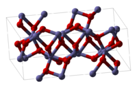 Оксид родия(III): вид молекулы