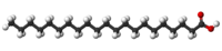 Генэйкозановая кислота: вид молекулы