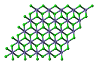 Хлорид железа(II): вид молекулы