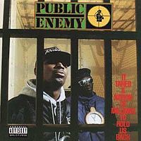 Обложка альбома «It Takes a Nation of Millions to Hold Us Back» (Public Enemy, 1988)