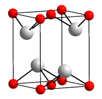 Оксид олова(II): вид молекулы