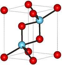 Оксид церия(III): вид молекулы