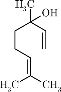 Линалоол: химическая формула