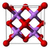 Оксид лития: вид молекулы