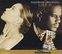 Обложка сингла «Love Is» (Ванесса Уильямс, 1993)