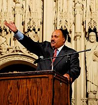 Мартин Лютер Кинг III в Нью-Йорке, 2007