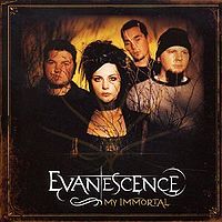Обложка сингла «My Immortal» (Evanescence, 2003)