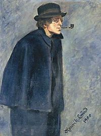 Портрет работы Хенрика Лунда (1900)