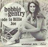Обложка сингла «Ode to Billie Jo» (Бобби Джентри, 1967)