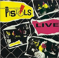 Обложка альбома «The Original Pistols Live» (Sex Pistols, 1985)