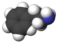 Фенилэтиламин: вид молекулы