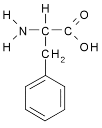 Фенилаланин: химическая формула