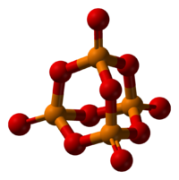 Оксид фосфора(V): вид молекулы