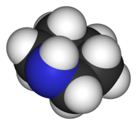 Пиперидин: вид молекулы