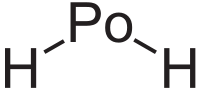 Гидрид полония(II): химическая формула