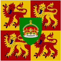 Prince of Wales Standard used in Wales.svg