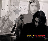 Обложка сингла «Vulnerable» (Roxette, 1995)