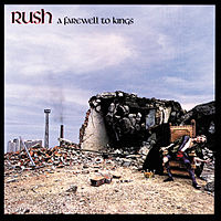 Обложка альбома «A Farewell to Kings» (Rush, 1977)