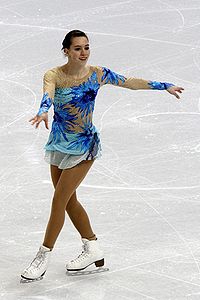 Sarah Hecken at the 2010 Olympics.jpg