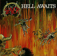 Обложка альбома «Hell Awaits» (Slayer, 1985)