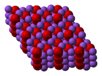 Пероксид натрия: вид молекулы