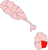 Округ Сент-Джордж-Джинджерланд на карте