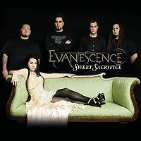 Обложка сингла «Sweet Sacrifice» (Evanescence, 2007)