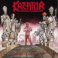 Обложка альбома «Terrible Certainty» (Kreator, 1987)