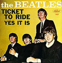 Обложка сингла «Yes It Is» (The Beatles, 1965)