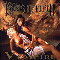 Обложка альбома «Vempire or Dark Faerytales in Phallustein» (Cradle of Filth, 1996)