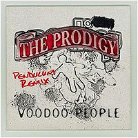 Обложка сингла «Voodoo People (Pendulum Remix)» (The Prodigy, 2005)