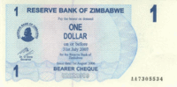 Zimbabwe $1 2006 Obverse.gif
