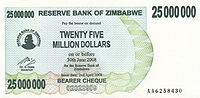 Zimbabwe $25m 2008 Obverse.jpg