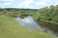 Река Нерская у села Хотеичи