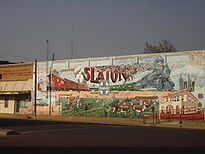 Mural in downtown Slaton, TX IMG 0171.JPG