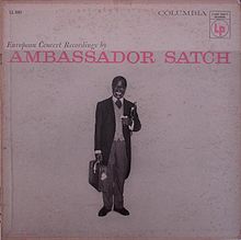 Обложка альбома «Ambassador Satch» (Луи Армстронга, 1954)