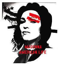 Обложка альбома «American Life» (Мадонны, 2003)