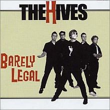Обложка альбома «Barely Legal» (The Hives, 1997)