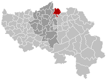 Местоположение Далем (Бельгия)