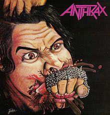 Обложка альбома «Fistful of Metal» (Anthrax, 1984)