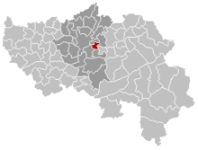 Местоположение Флерон (Бельгия)