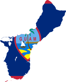 Flag map of Guam.svg
