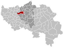 Местоположение Грас-Олонь