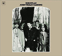 Обложка альбома «John Wesley Harding» (Боба Дилана, 1967)