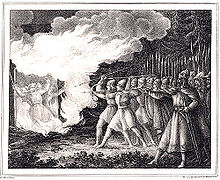 Konung Ingjald Illråda bränner upp 6 Fylkiskonungar by Hugo Hamilton.jpg