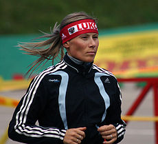 Чепалова на летнем чемпионате России в Острове, сентябрь 2005