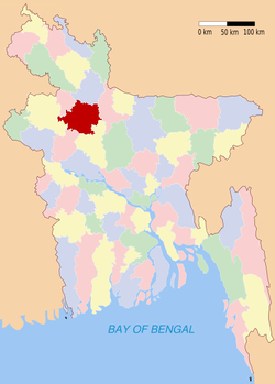 Богра на карте