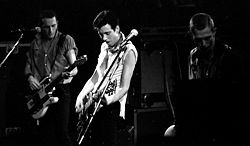 The Clash на выступлении в Осло (1980)