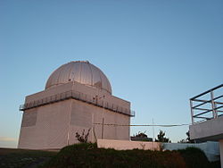 Купол 1.6-м телескопа обсерватории