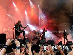 Dimmu Borgir на фестивале Tuska (Хельсинки,Финляндия) в 2005 году